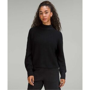 Lululemon Merino Wool-Blend Ribbed Turtleneck Sweater